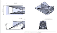160mm Sheet Metal Intake - Image 6