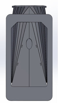 160mm Sheet Metal Intake - Image 4