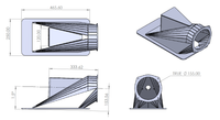 155mm Sheet Metal Intake - Image 5